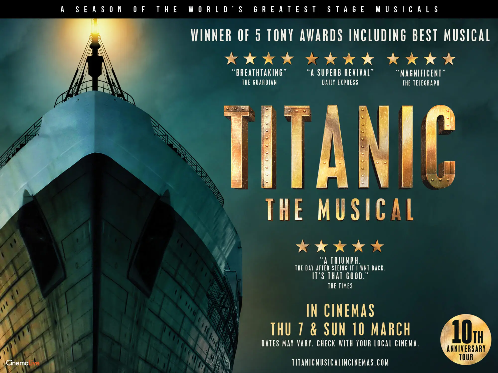 TITANIC THE MUSICAL – Event Screening