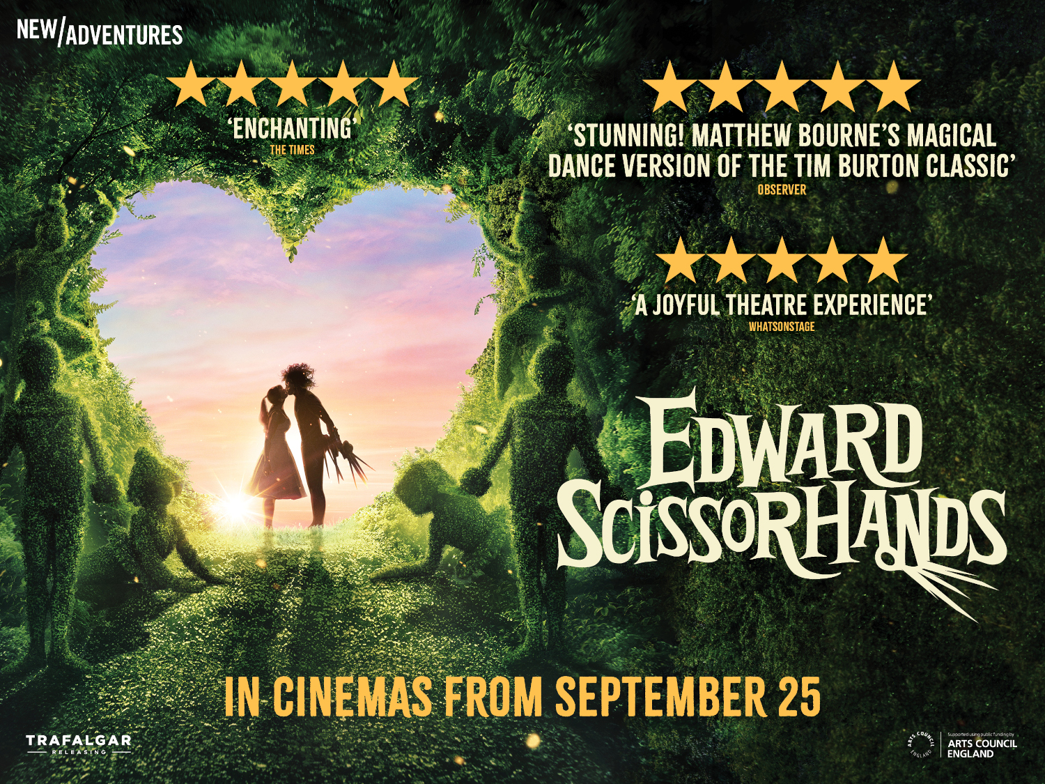 Edward Scissorhands: Matthew Bourne’s dance version of Tim Burton’s classic – Event Screening