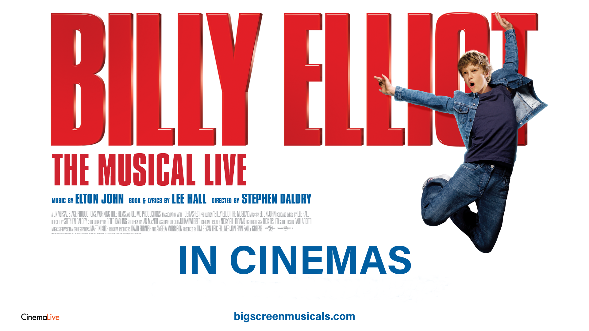 Billy Elliot the Musical Live (20th Anniversary) Screening