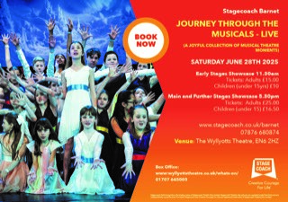 Stagecoach Barnet present Journey Through The Musicals – LIVE!